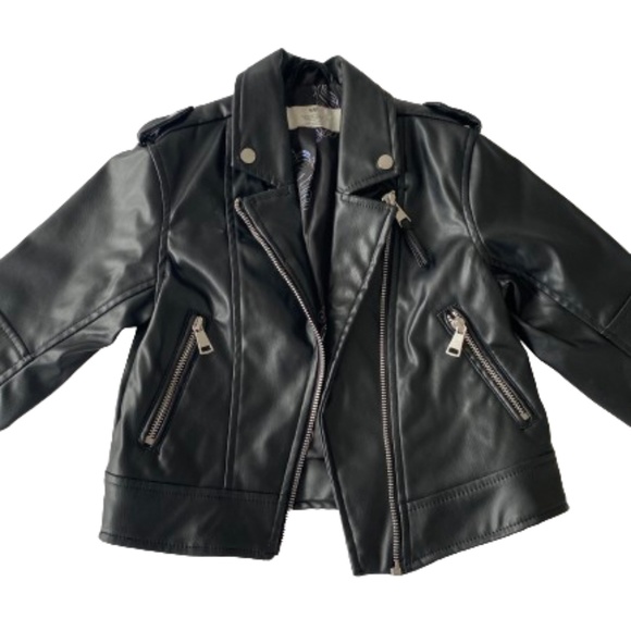 H&M Other - H&M Kids Faux Leather Jacket Size 6 (US)